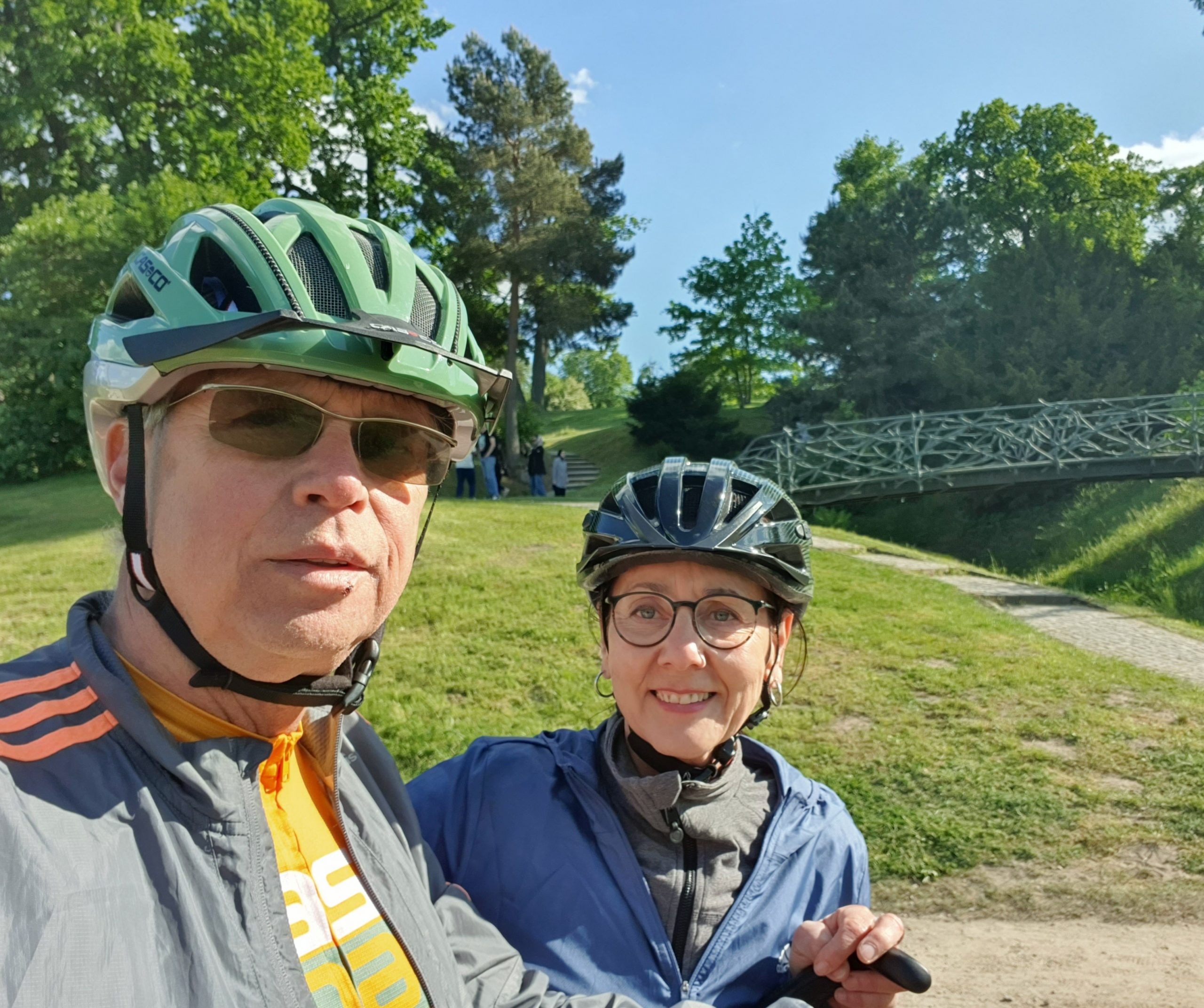 Jo und Ma im Park Babelsberg